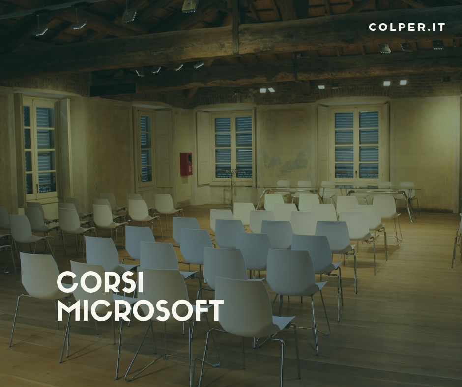 Corsi Microsoft - Corsi di Formazione Professionale Aziendale